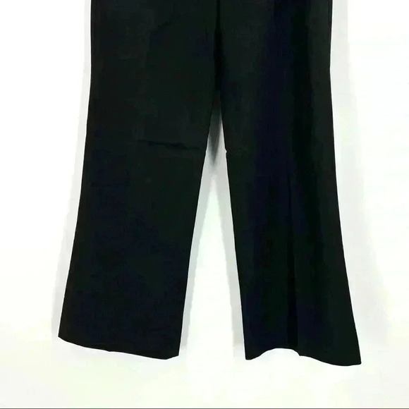 Theory Black Lightweight Women’s Flare Casual Pants with Pockets Size 2 - Picture 10 of 14